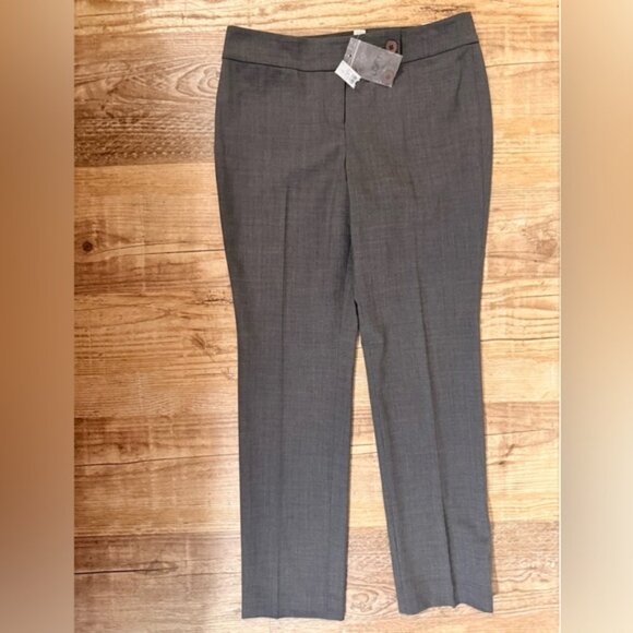 Ann Taylor LOFT Marisa Fit Gray Dress Pants Size 10 - Picture 5 of 9